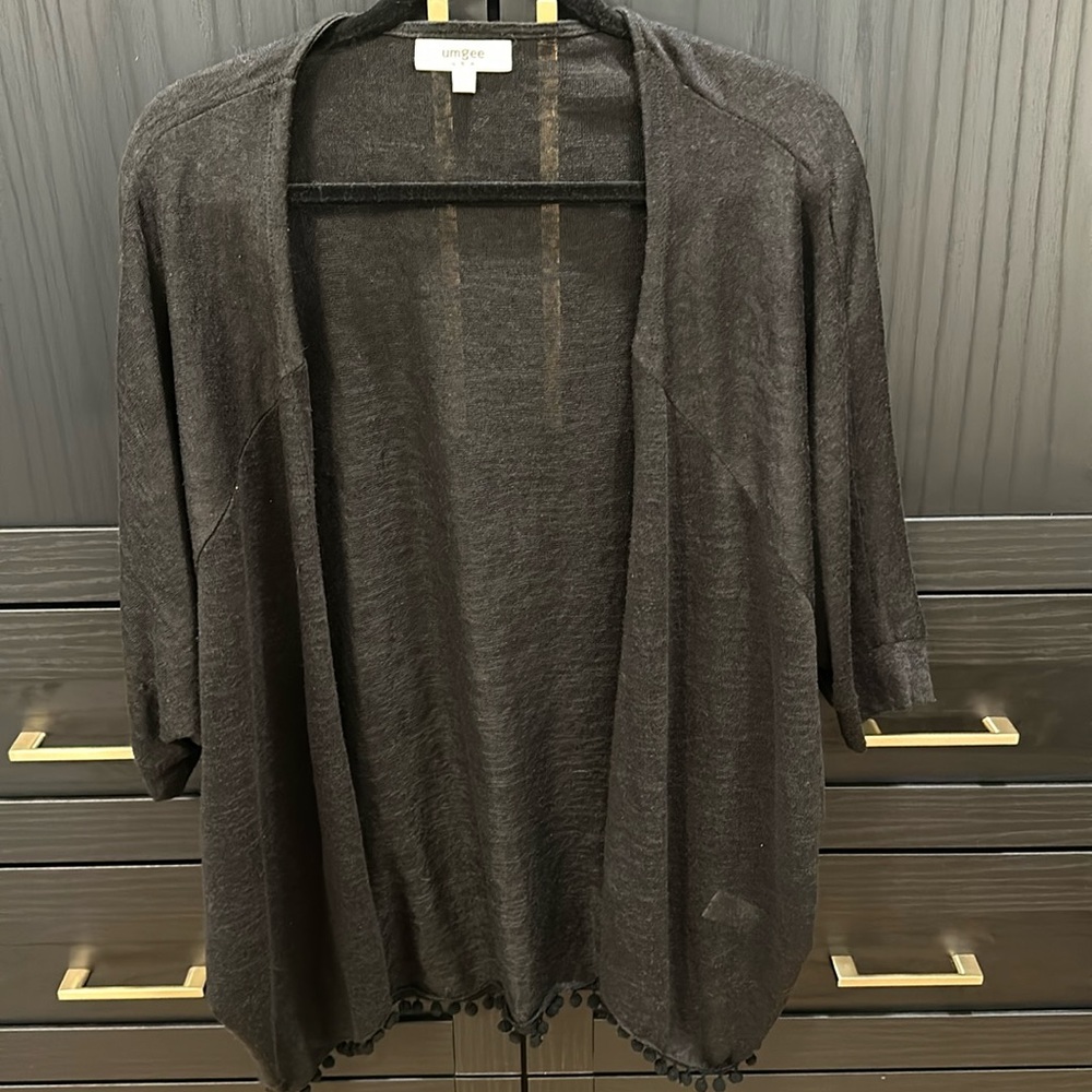 umgee black sweater